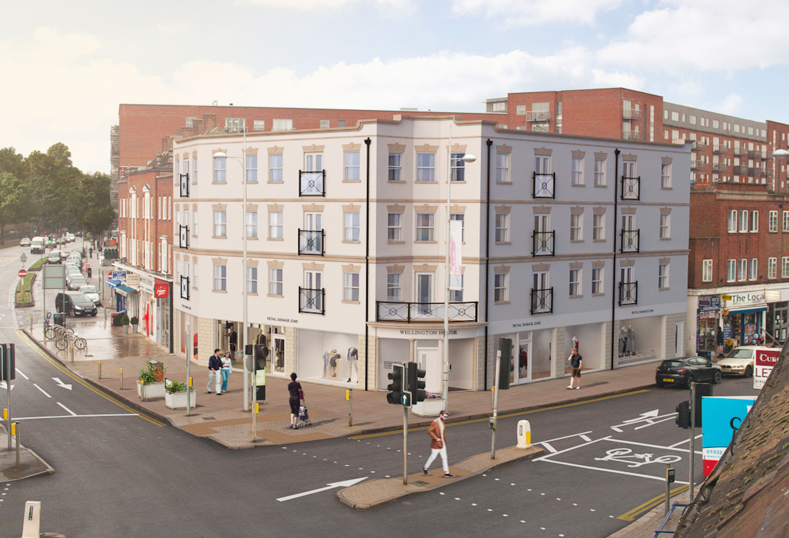 commercial property development weybridge